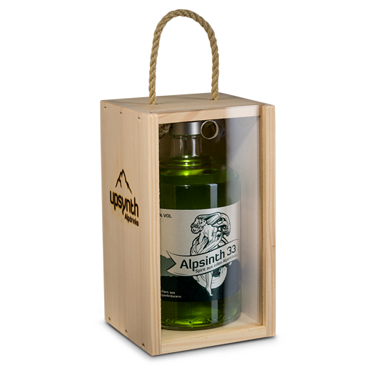 alpsinth-33-absinth-kiste-mit-alpenkr-utern image 1