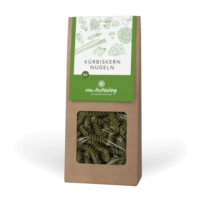 hofmanufaktur-vom-huttenberg-dinkel-k-rbiskern-nudeln-gr-n-bio-pasta image 1