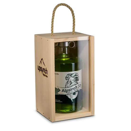 alpsinth-33-absinth-kiste-mit-alpenkr-utern image 1