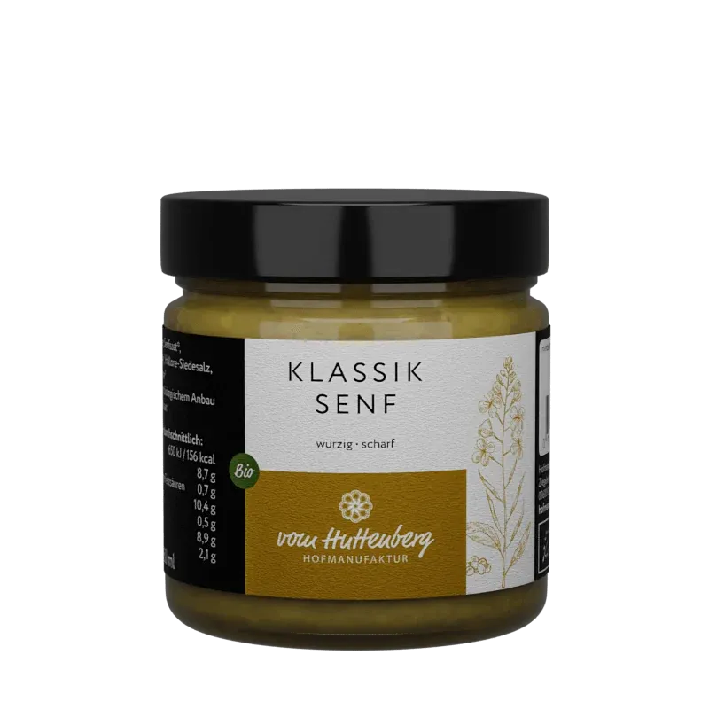 hofmanufaktur-vom-huttenberg-bio-klassik-senf-mild-w-rzig image 1